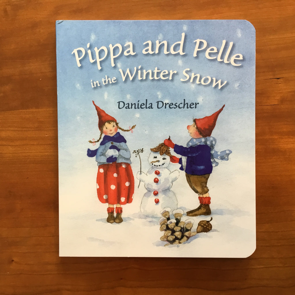 Pippa and Pelle in the Winter Snow